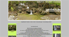Desktop Screenshot of lainbach.de